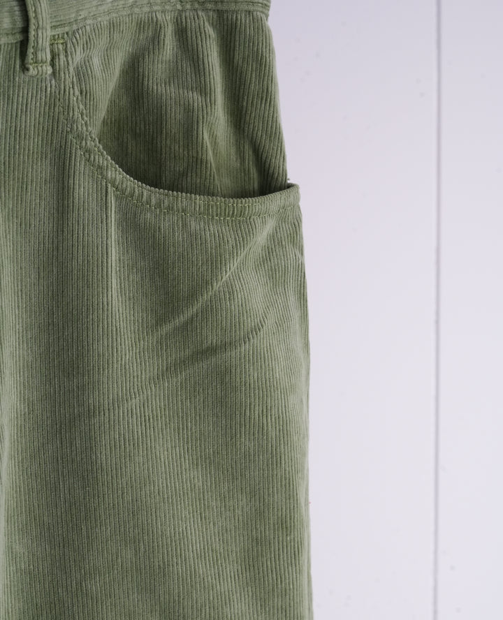 26SS】AURALEE GARMENT-DYED FINX CORDUROY 5P WIDE PANTS