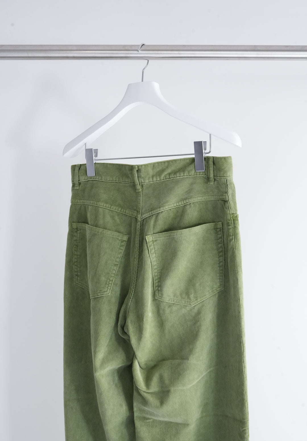 26SS】AURALEE GARMENT-DYED FINX CORDUROY 5P WIDE PANTS