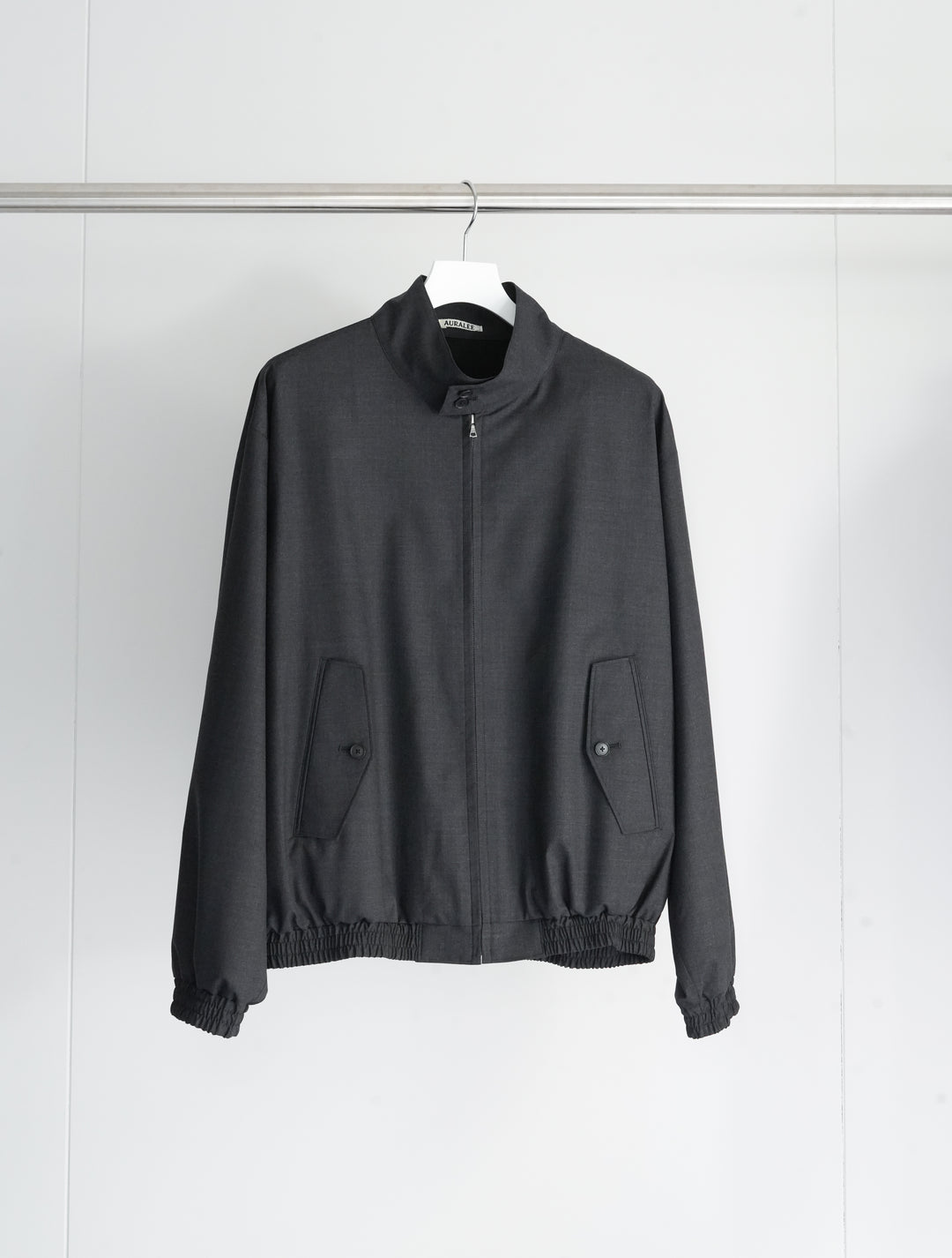 26SS】AURALEE ULTRA FINE TROPICAL WOOL ZIP BLOUSON