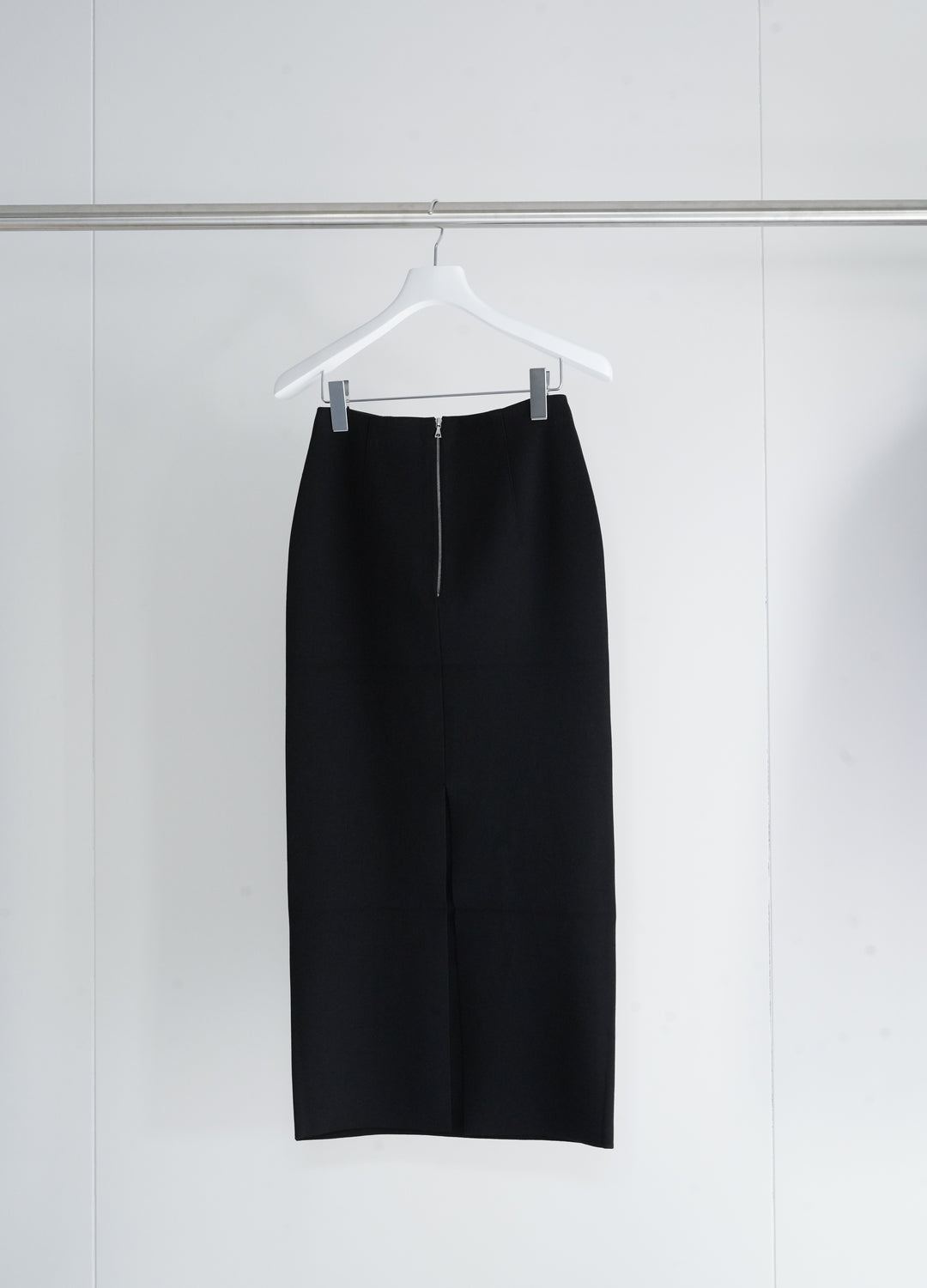 AURALEE DOUBLE FACED SILK COTTON KNIT SKIRT 