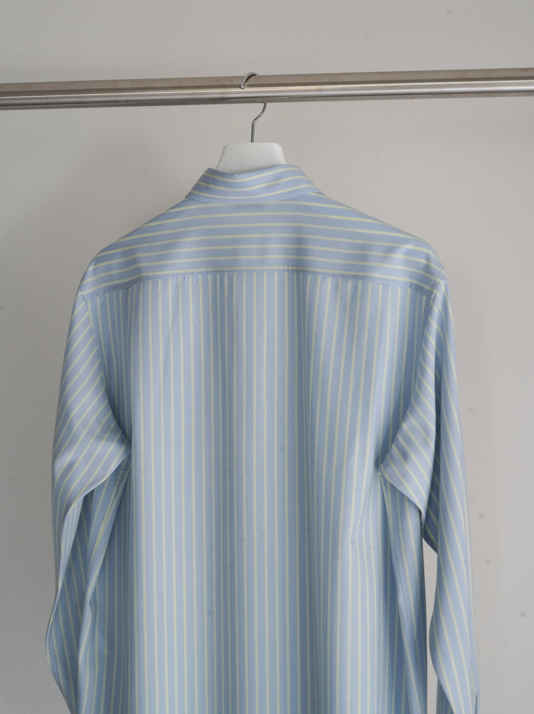 【新品・タグ付き】AURALEE WOOL STRIPE SHIRT 26SS】AURALEE SUPER FINE WOOL STRIPE SHIRT