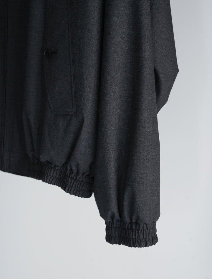 26SS】AURALEE ULTRA FINE TROPICAL WOOL ZIP BLOUSON