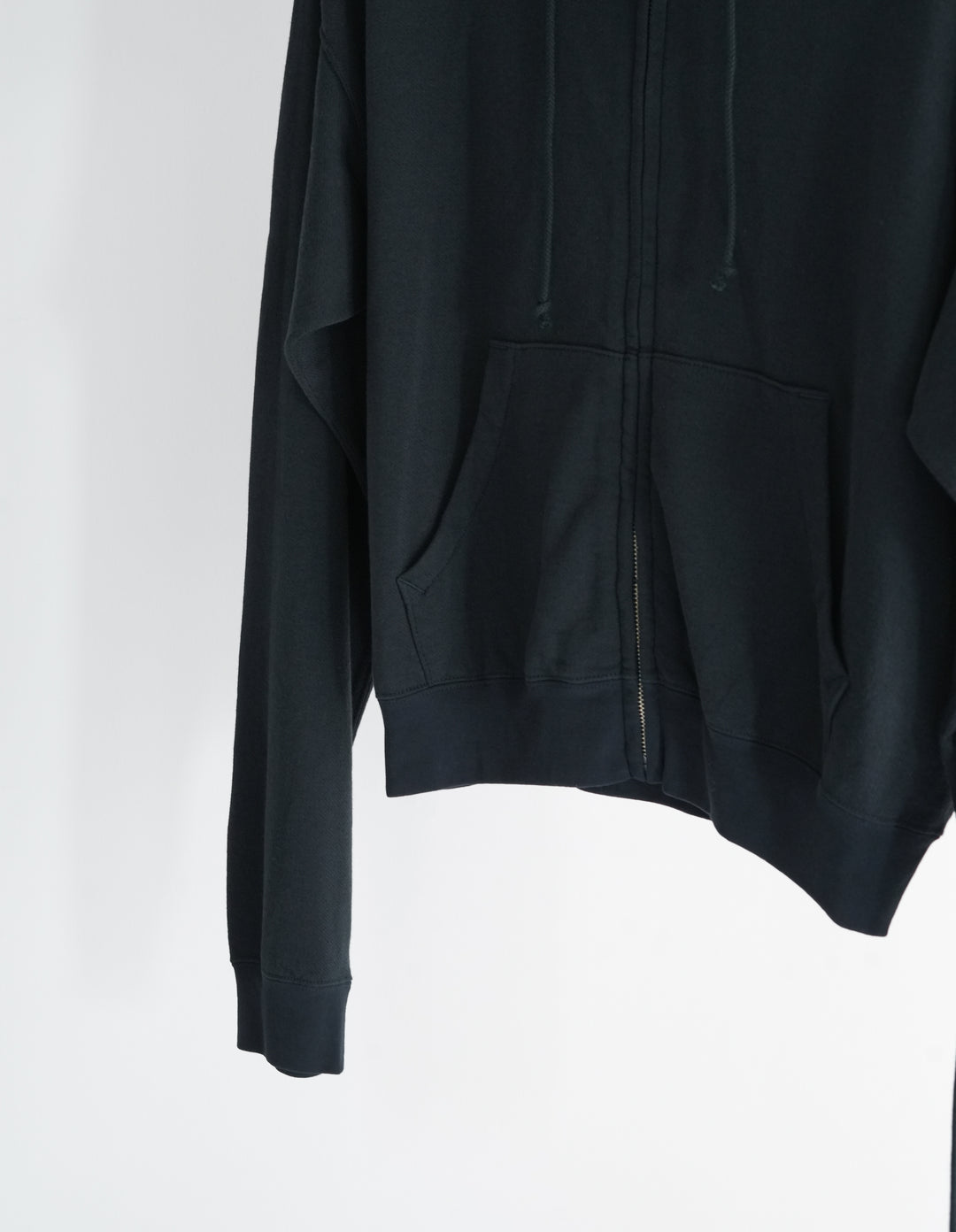26SS】AURALEE HIGH TWIST LIGHT SWEAT ZIP PARKA
