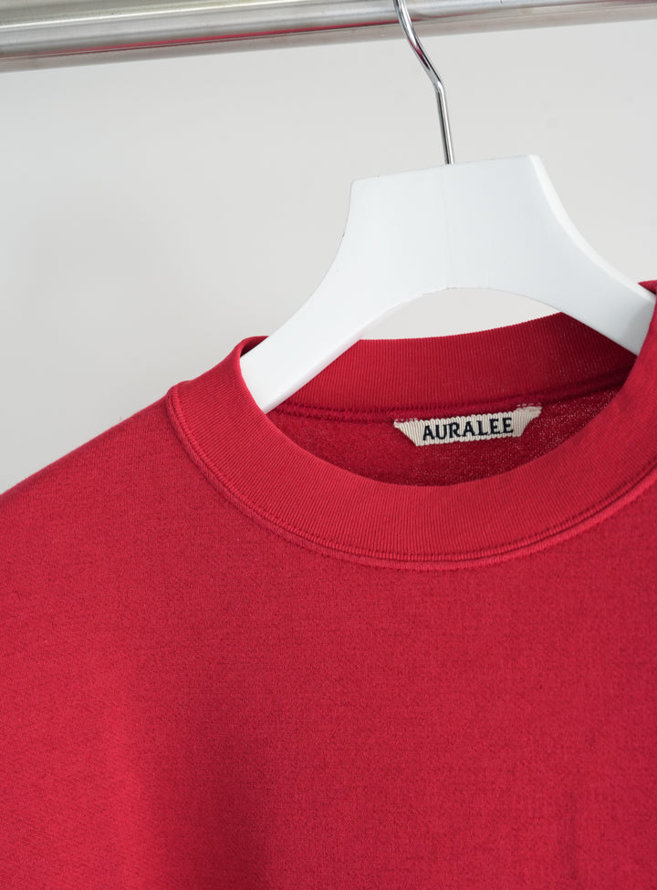 26SS】AURALEE HIGH TWIST LIGHT SWEAT P/O