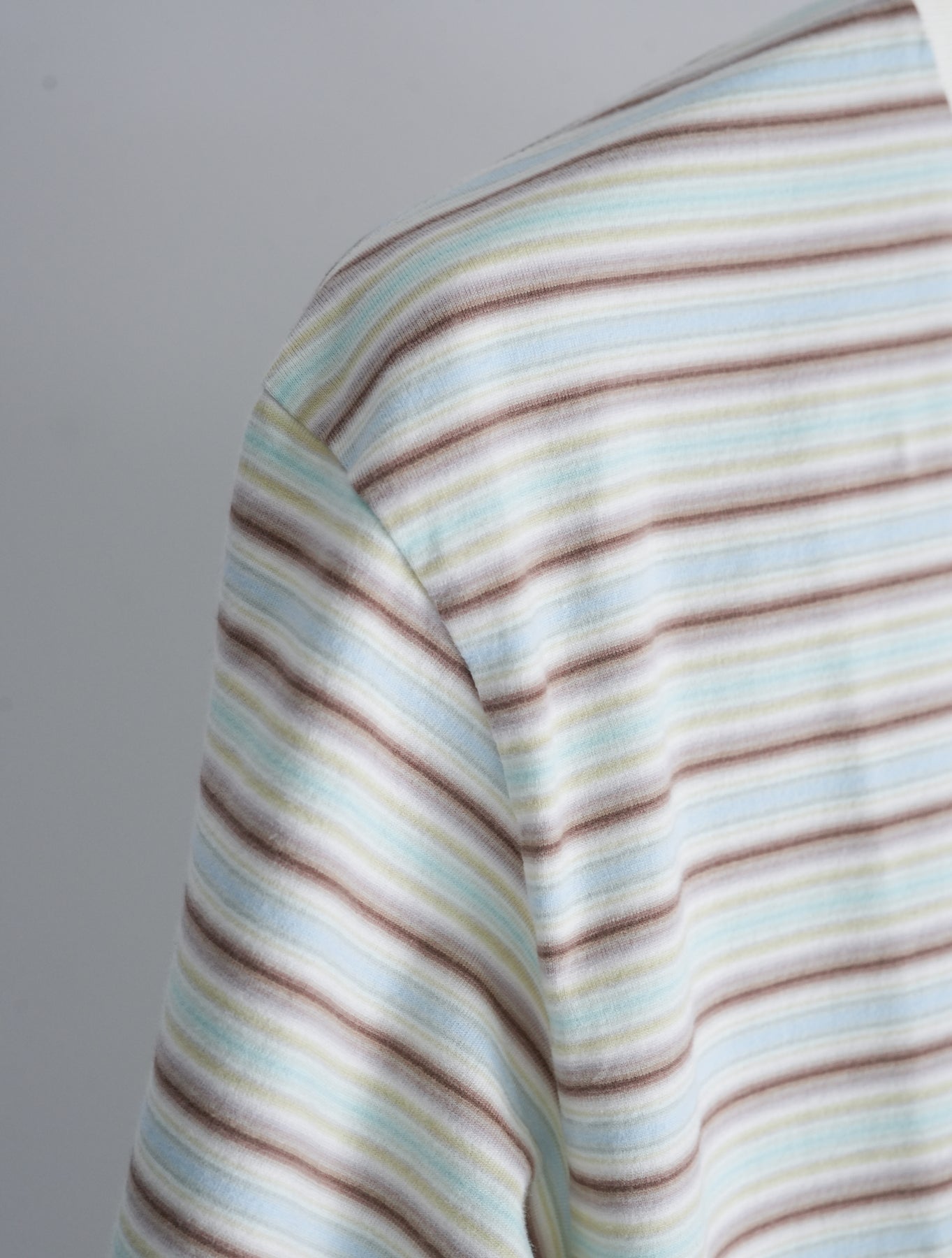 26SS】AURALEE GRADIENT STRIPE JERSEY TEE 