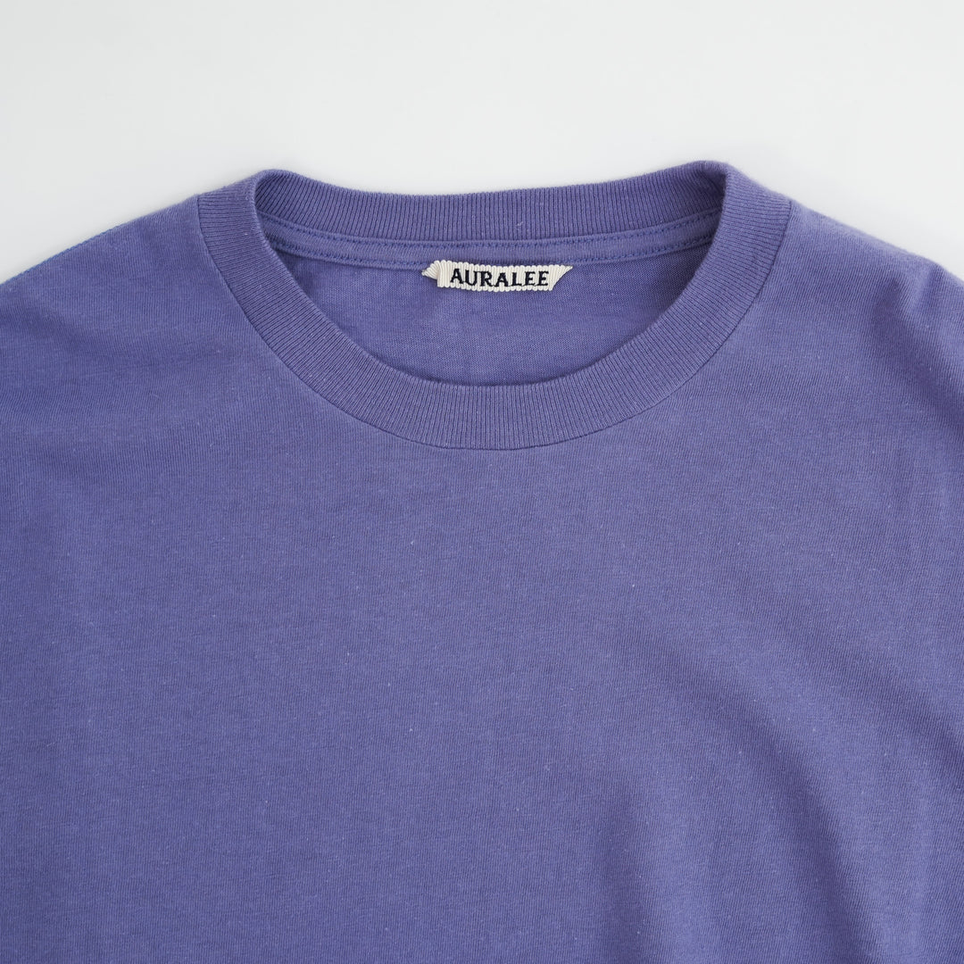 26SS】AURALEE BRUSHED ORGANIC COTTON JERSEY L/S TEE 