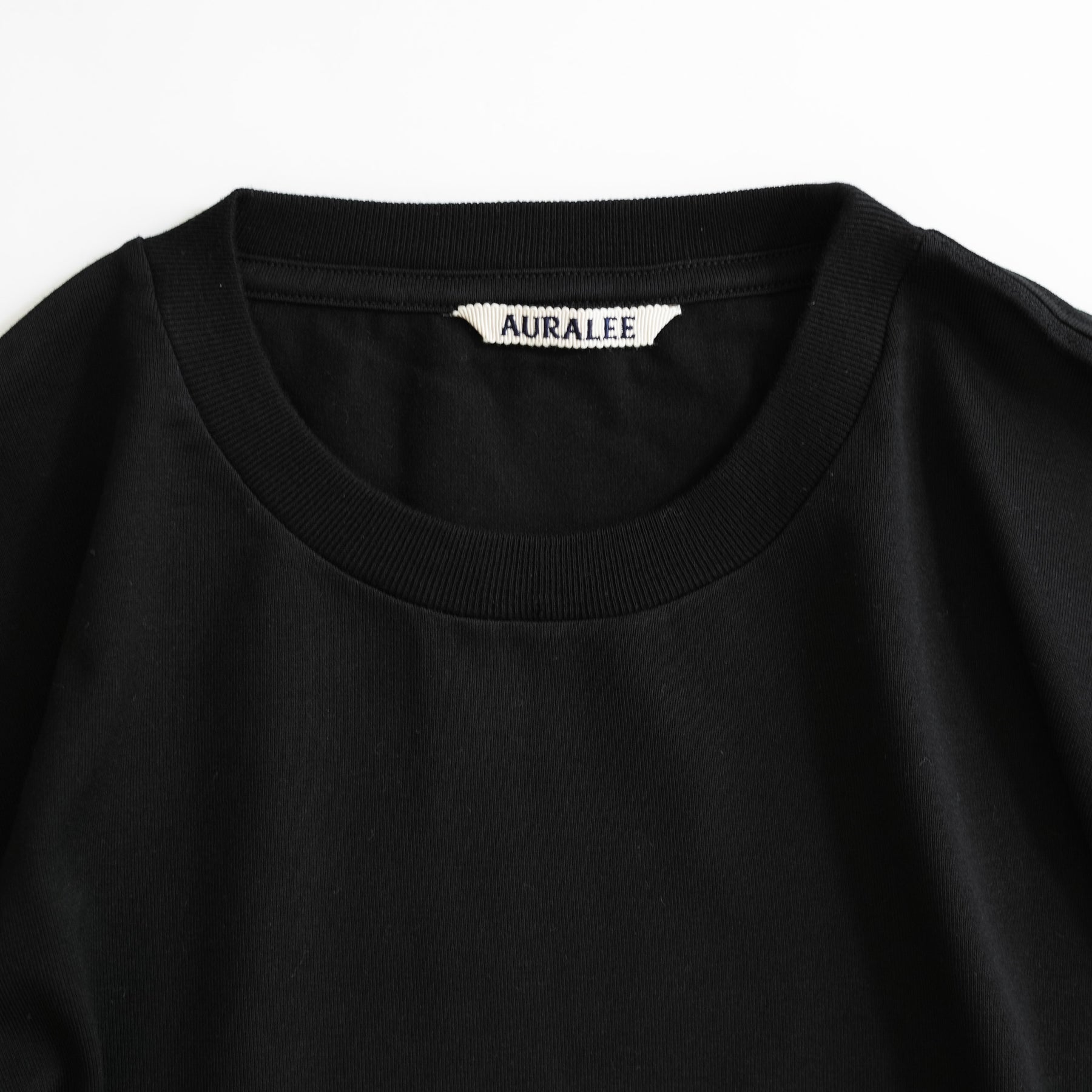 26SS】AURALEE LUSTER PLAITING TEE 