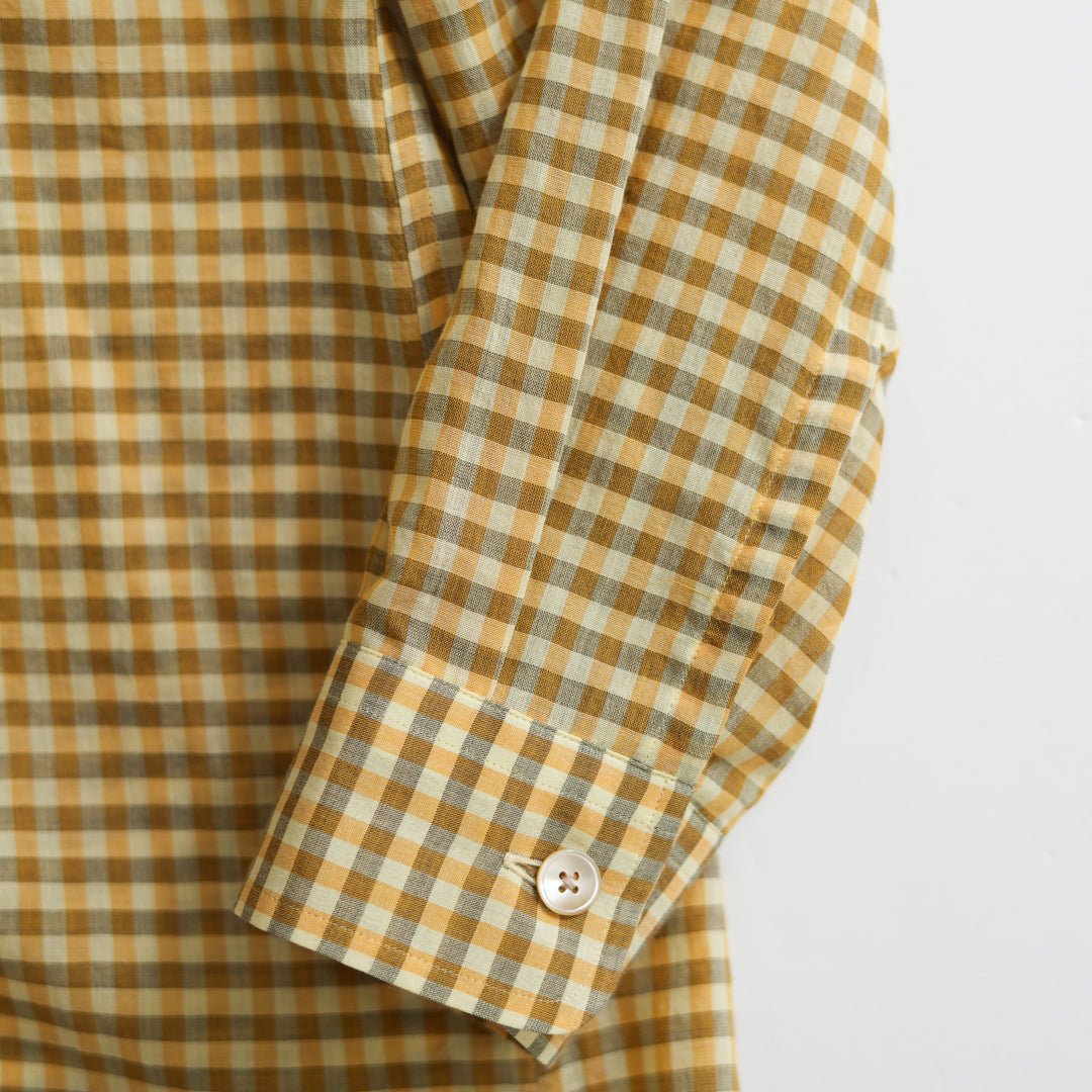 26SS】AURALEE AIRY LIGHT COTTON CHECK BIG SHIRT