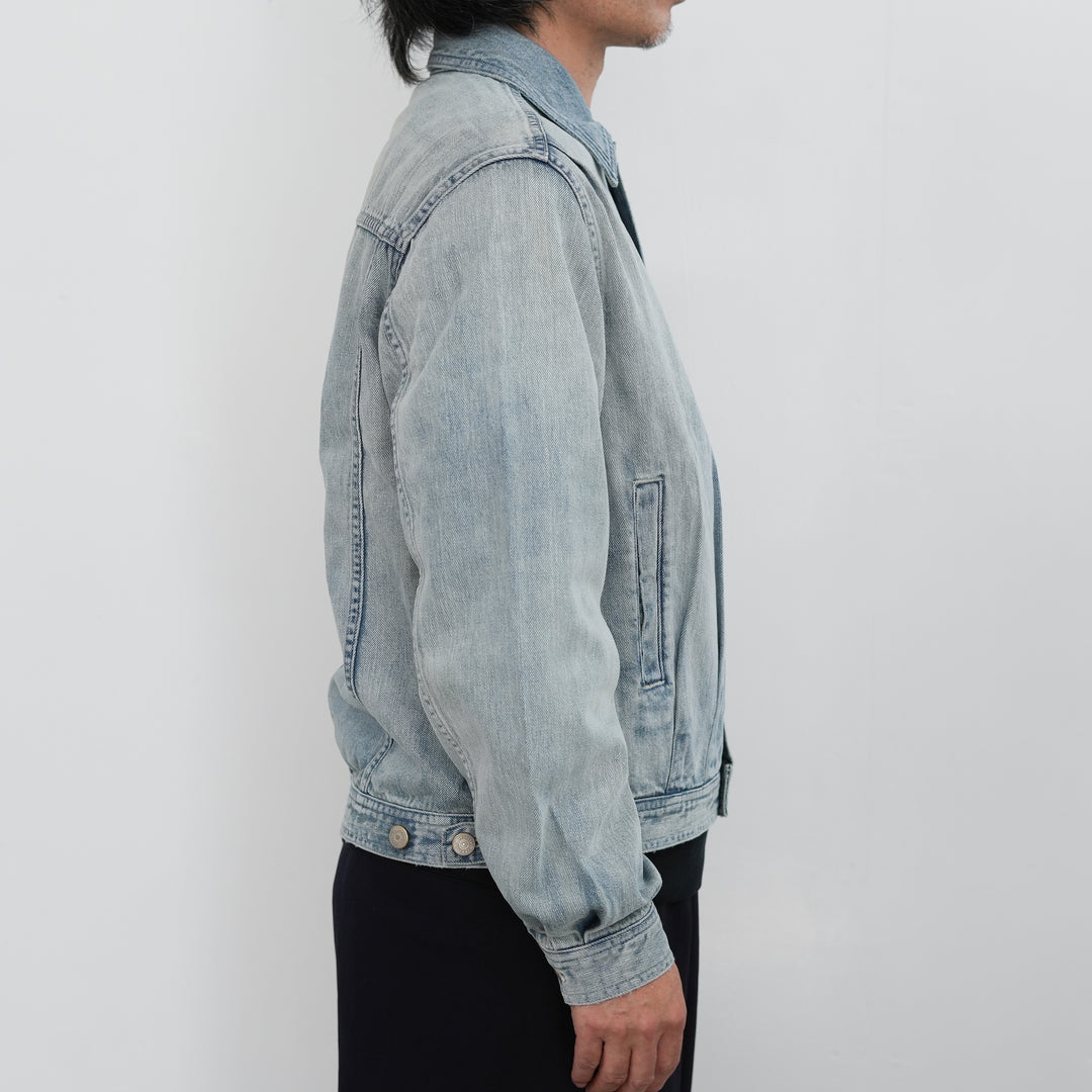 26SS】AURALEE FADED SELVEDGE LIGHT DENIM BLOUSON – Chum!