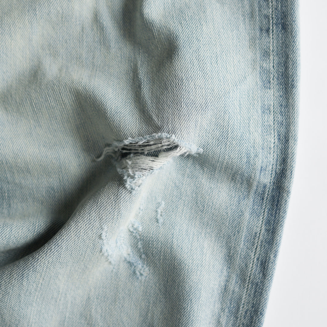 26SS】AURALEE FADED SELVEDGE LIGHT DENIM WIDE PANTS – Chum!