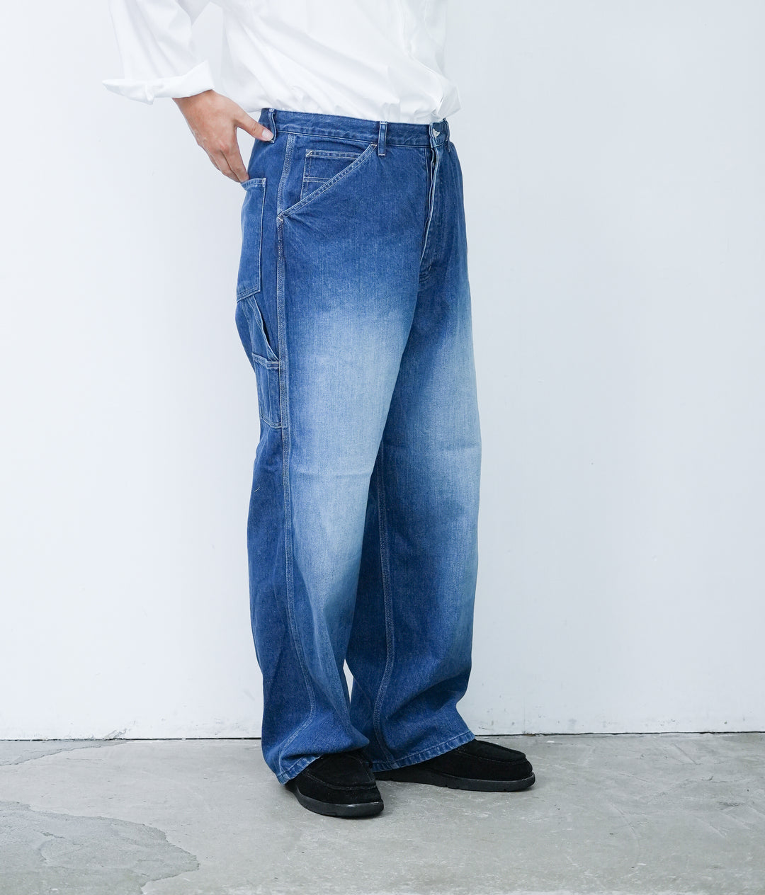 新品BISOWN ペインターパンツ インディゴユーズド サイズ3 26AW】BISOWN PAINTER DENIM / INDIGO USED – Chum!