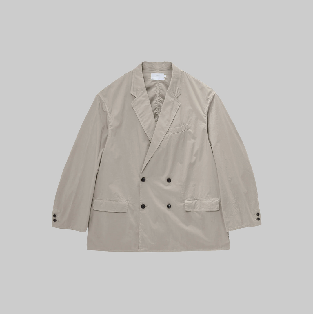 26AW】Graphpaper Garment Dyed Typewriter Oversized Double Jacket