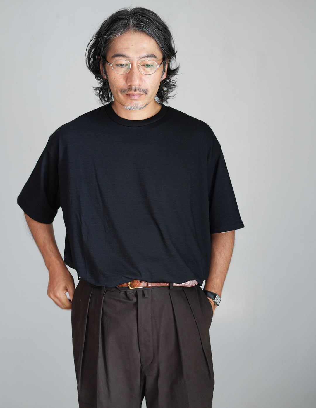 26AW】Graphpaper Wool Cordura® S/S Tee