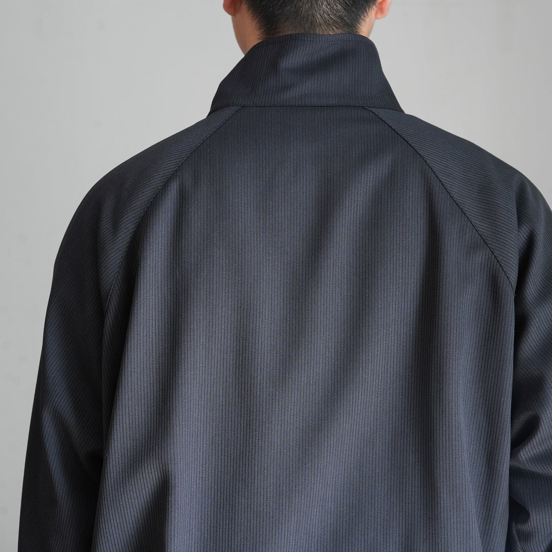 26AW】Graphpaper Melange Pique Zip-up Stand Collar Jacket 