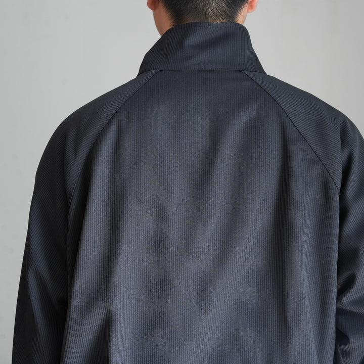 26AW】Graphpaper Melange Pique Zip-up Stand Collar Jacket 