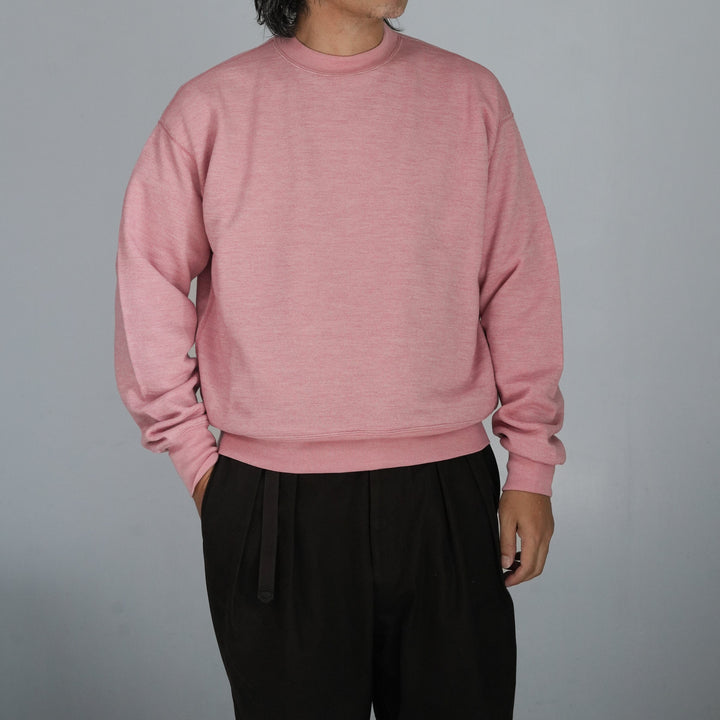 26AW】AURALEE HIGH-TWIST COMPACT SWEAT P/O 