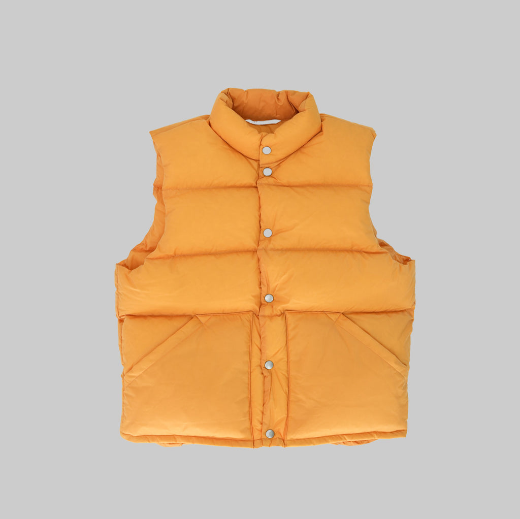 26AW】AURALEE SUPER LIGHT NYLON RIPSTOP DOWN VEST 