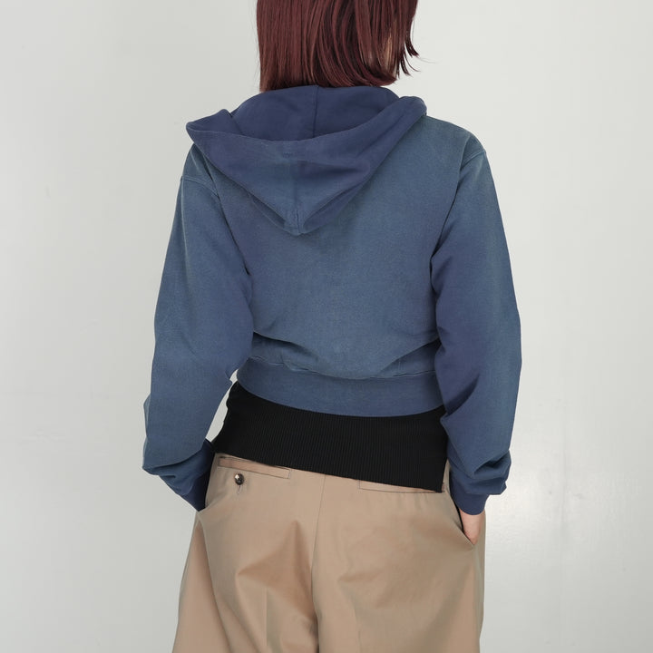 25AW】AURALEE PRODUCT DYED PIMA LIGHT SWEAT ZIP PARKA 