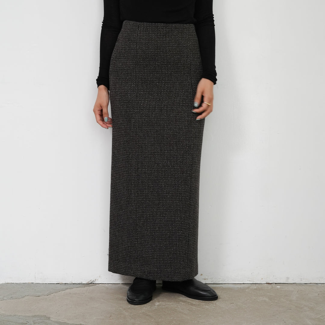 オーラリーAURALEEウールアルパカフィードタイトスカートサイズ1 オーラリーAURALEEウールアルパカフィードタイトスカートサイズ1