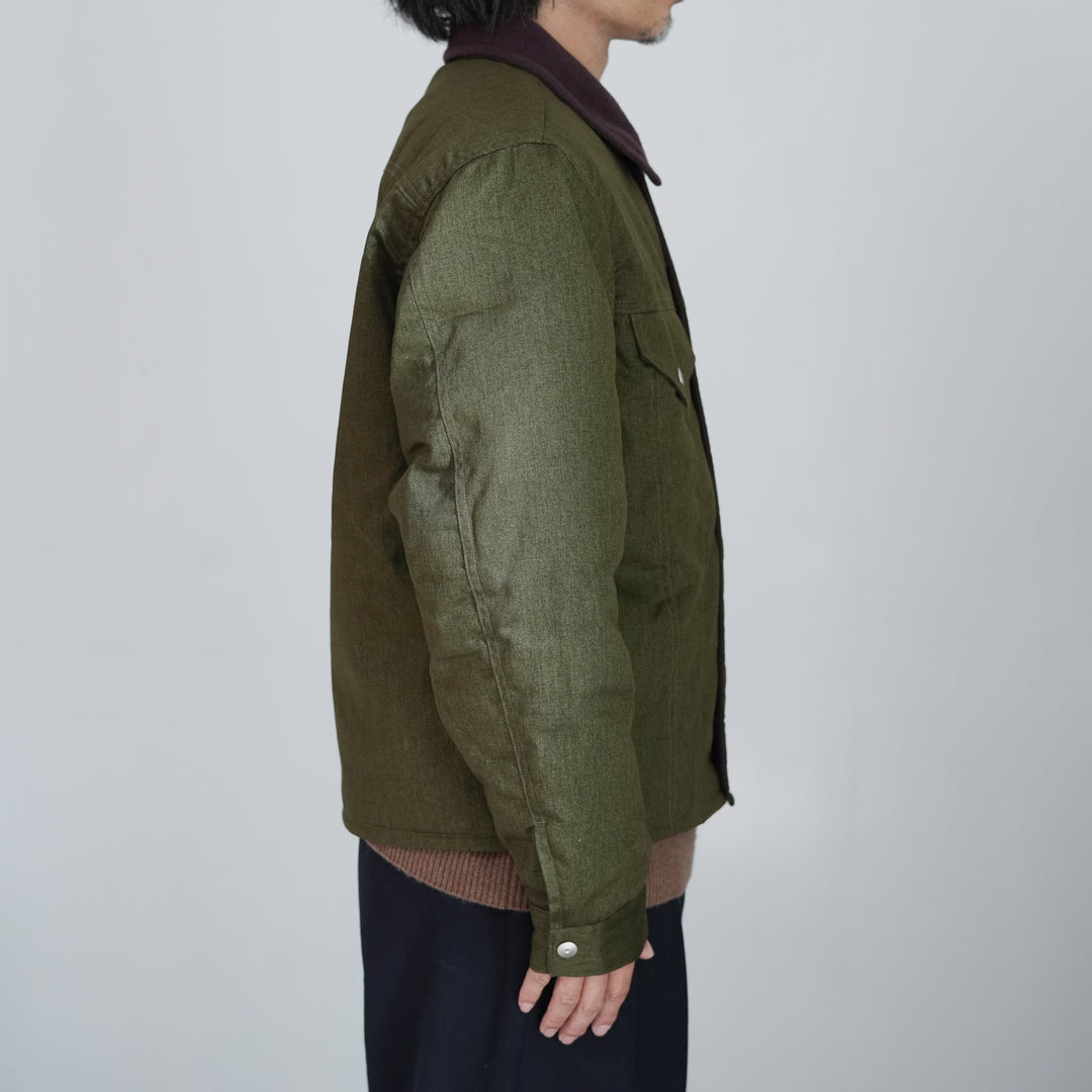 FOUNDOUR COLOR DENIM JACKET 