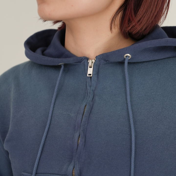 25AW】AURALEE PRODUCT DYED PIMA LIGHT SWEAT ZIP PARKA 