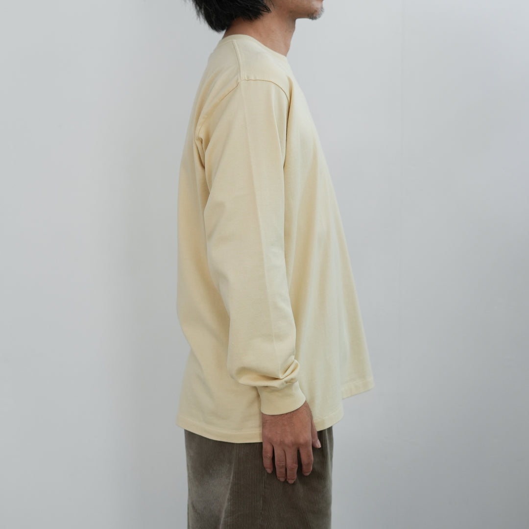 26SS】AURALEE LUSTER PLAITING L/S TEE 