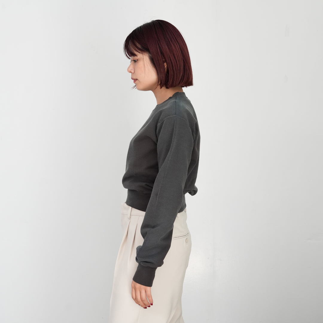 25AW】AURALEE PRODUCT DYED PIMA LIGHT SWEAT P/O 