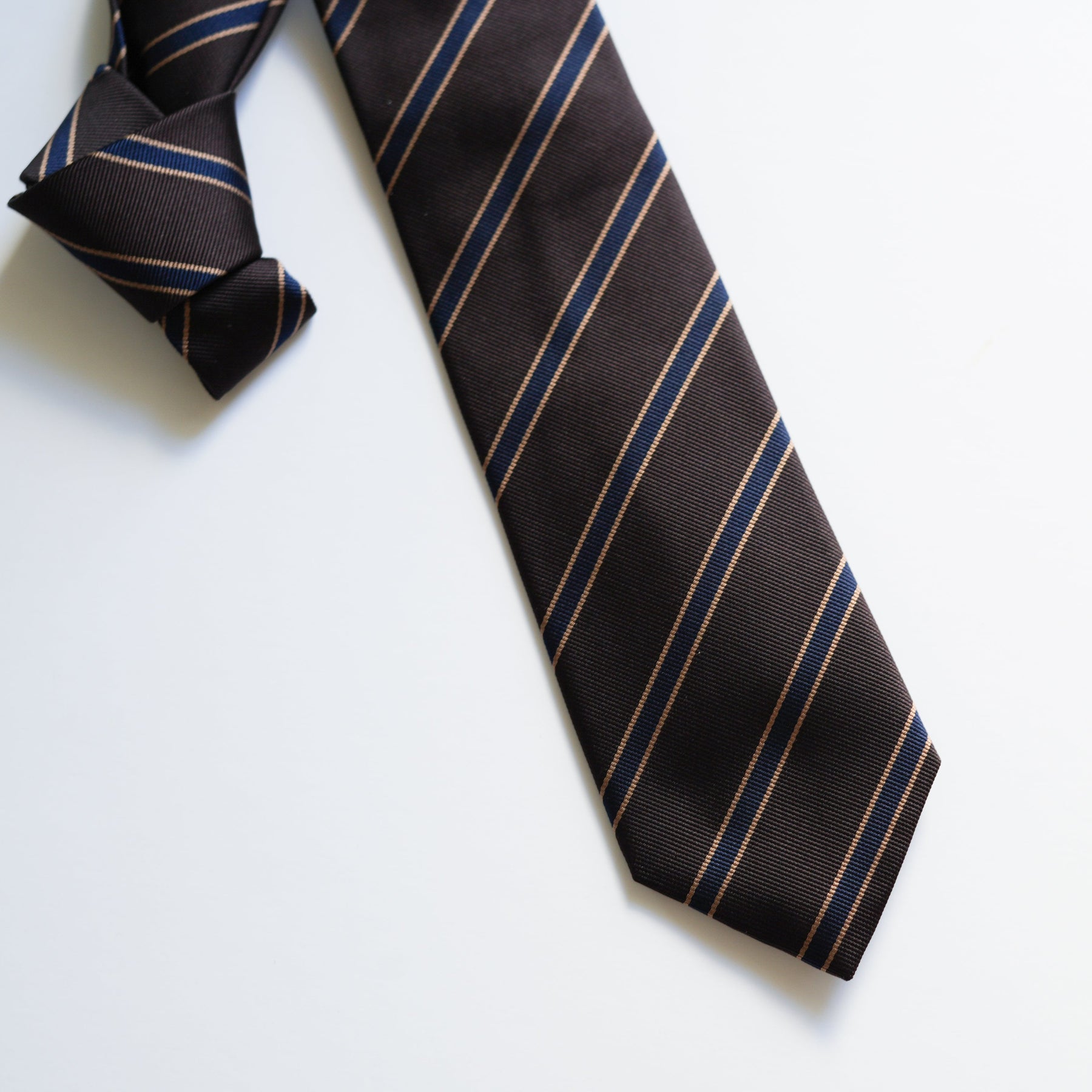 AURALEE 25AW ネクタイ 25AW】AURALEE SILK STRIPE TIE 