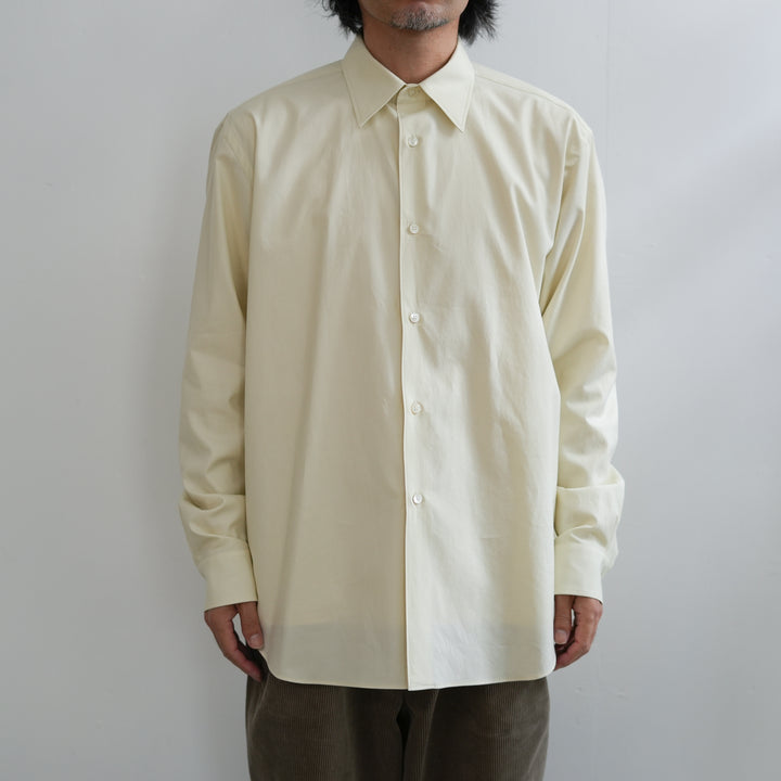 トップス AURALEE 26SS WASHED FINX TWILL SHIRT 4 26SS】AURALEE WASHED FINX TWILL SHIRT 
