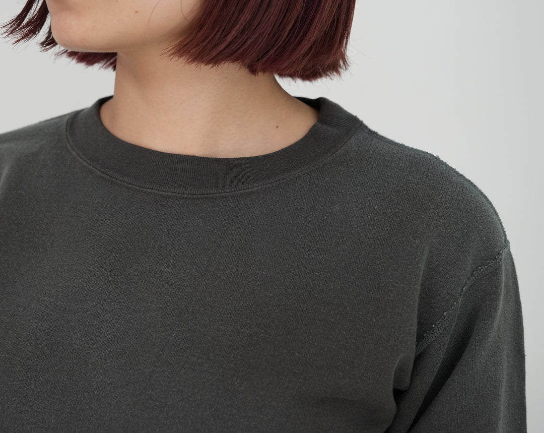 25AW】AURALEE PRODUCT DYED PIMA LIGHT SWEAT P/O 