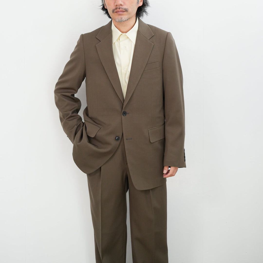 26SS】AURALEE LIGHT WOOL MAX GABARDINE JACKET 