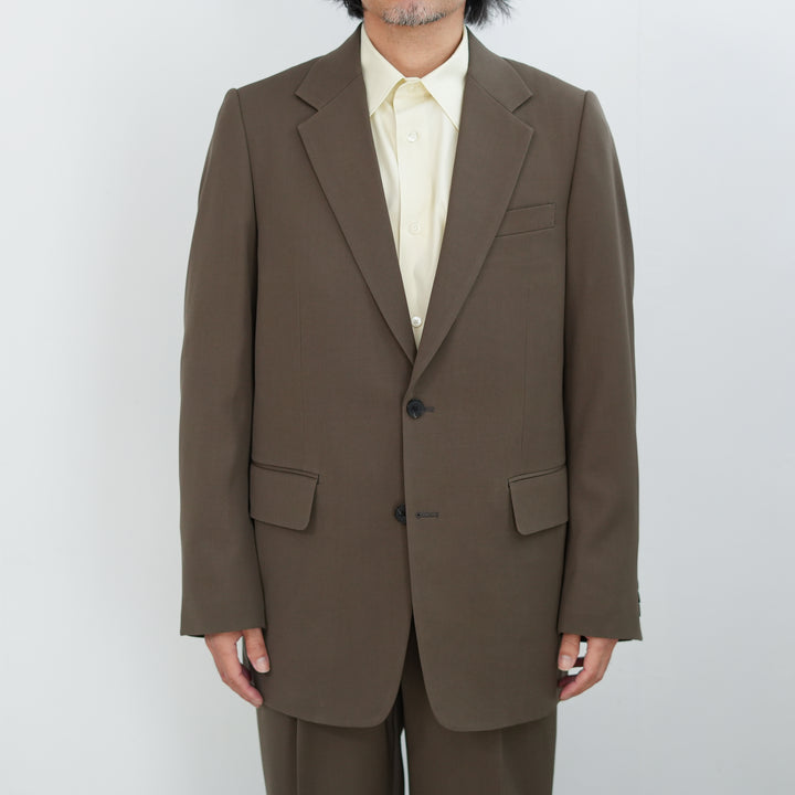 26SS】AURALEE LIGHT WOOL MAX GABARDINE JACKET 