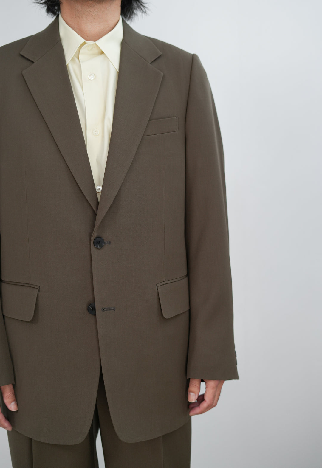 26SS】AURALEE LIGHT WOOL MAX GABARDINE JACKET 