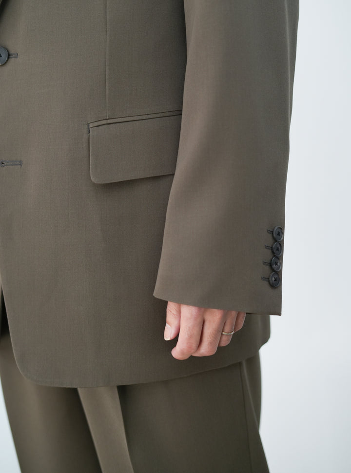 26SS】AURALEE LIGHT WOOL MAX GABARDINE JACKET 