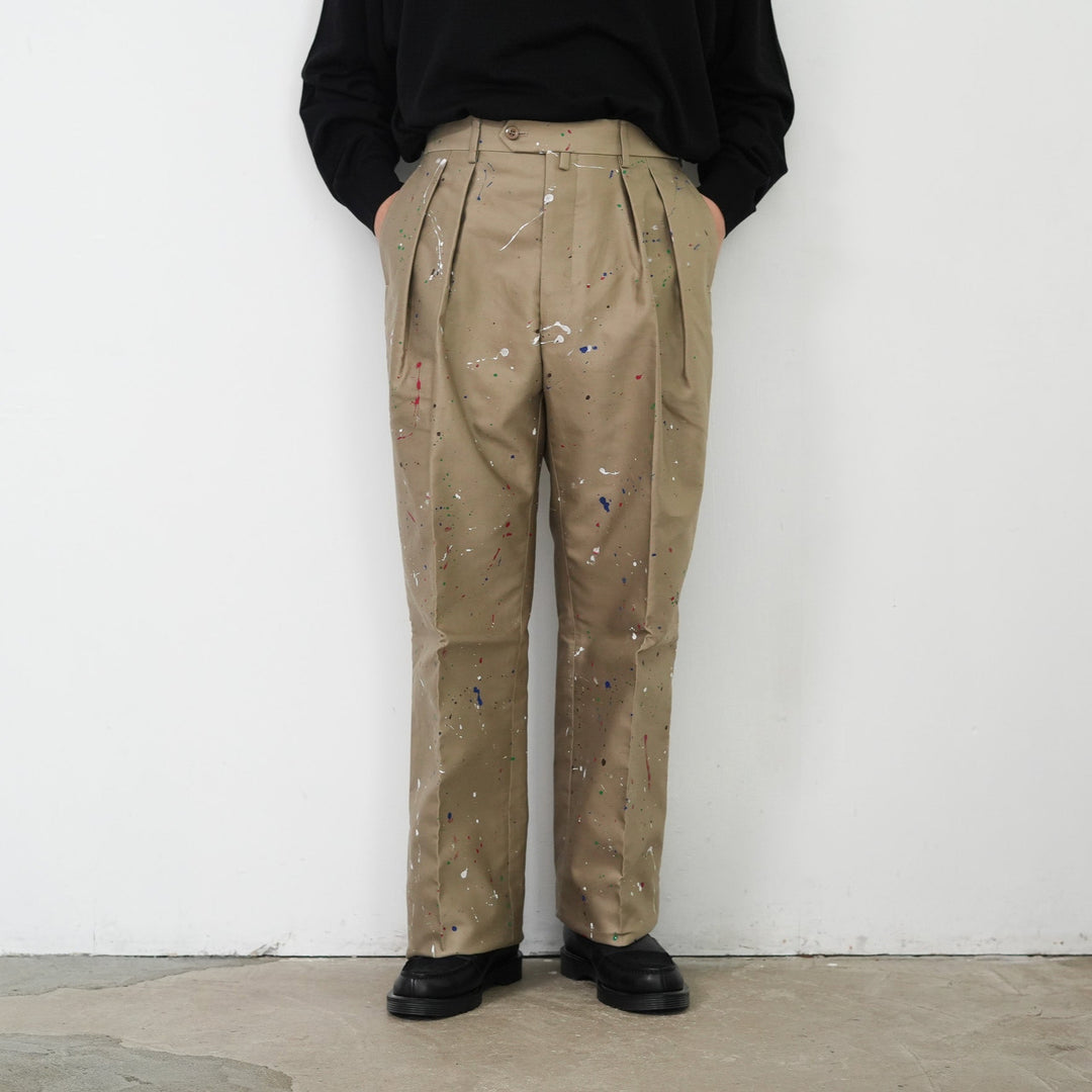 25AW】NEAT GIZA COTTON MOLESKIN Wide Paint – Chum!