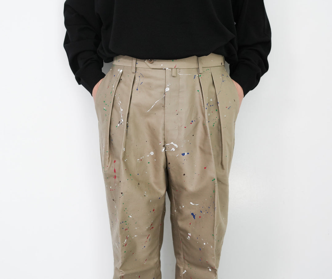 25AW】NEAT GIZA COTTON MOLESKIN Wide Paint – Chum!
