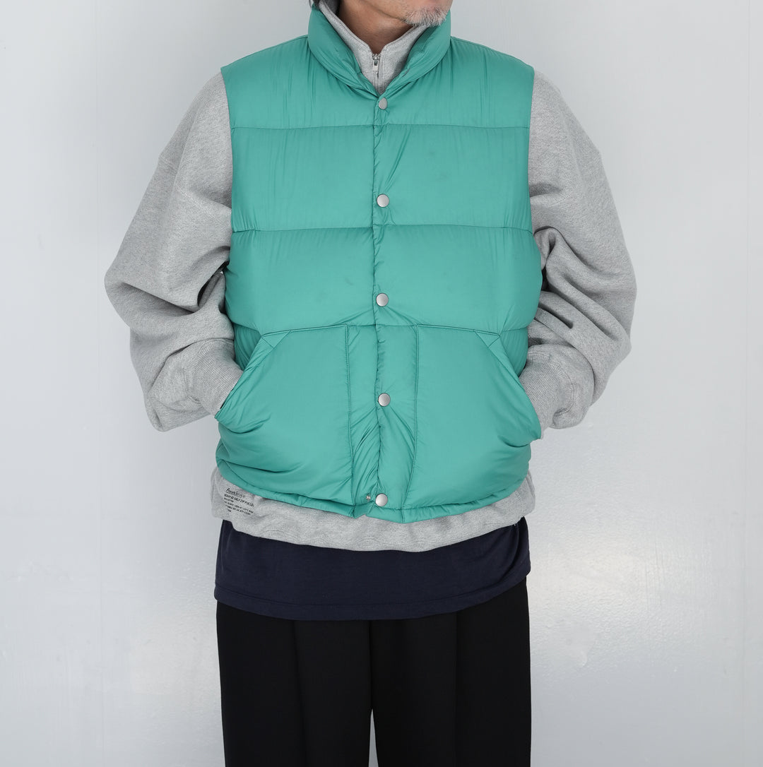 25AW】AURALEE SUPER LIGHT NYLON RIPSTOP DOWN VEST 