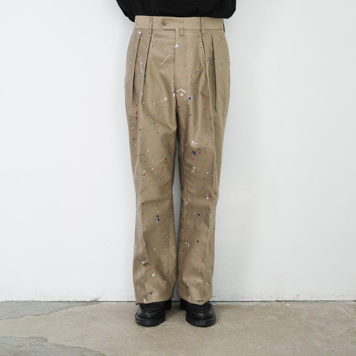 25AW】NEAT GIZA COTTON MOLESKIN Wide Paint – Chum!