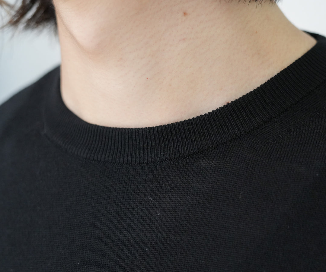 Graphpaper High Gauge L/S Oversized Crew Neck Knit 