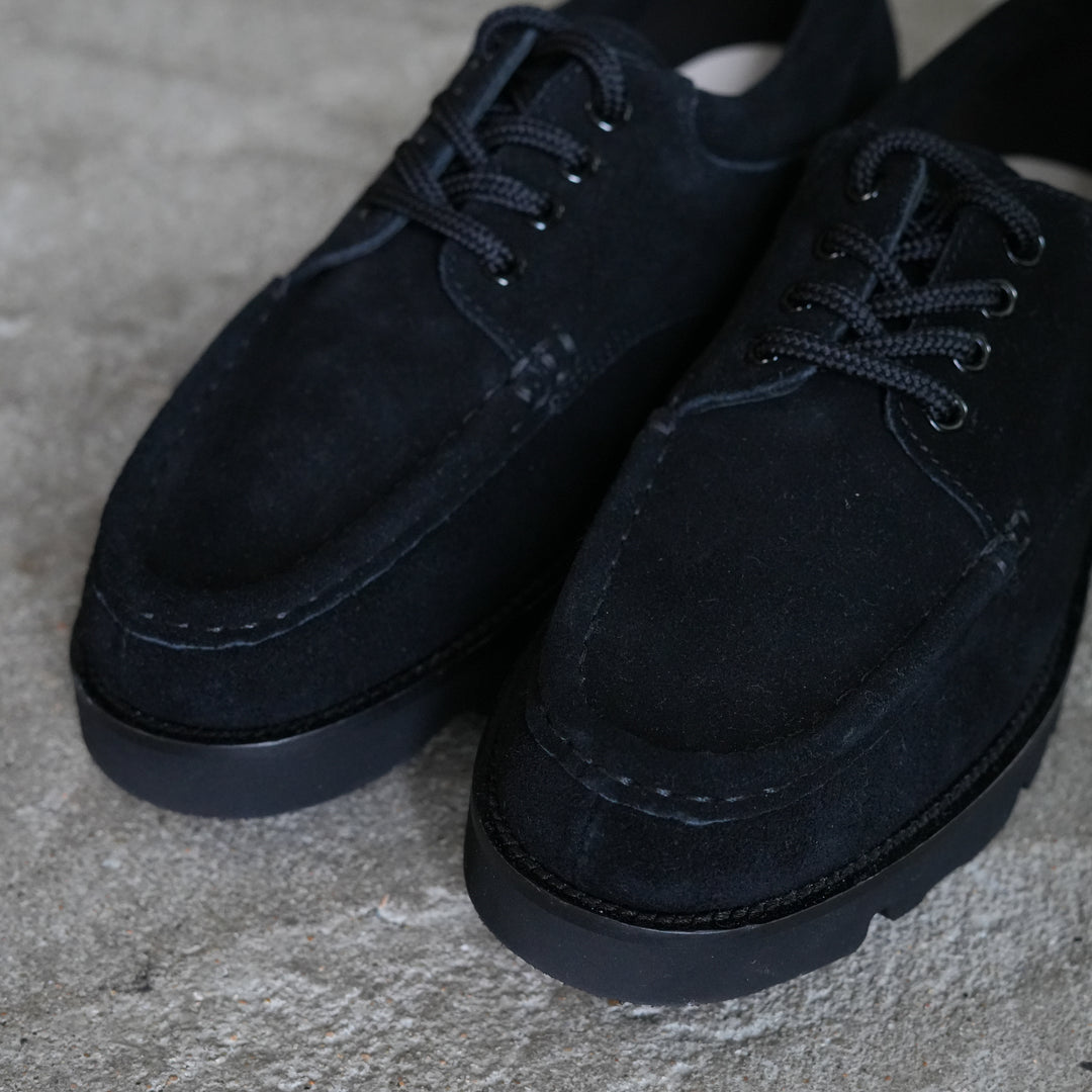 靴 BLACK SUEDE MOCCASIN shiun(シウン) ONLINE STORE / BLACK SUEDE MOCCASIN