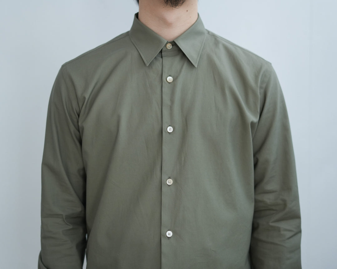 26SS】AURALEE WASHED FINX TWILL SLIM SHIRT. 