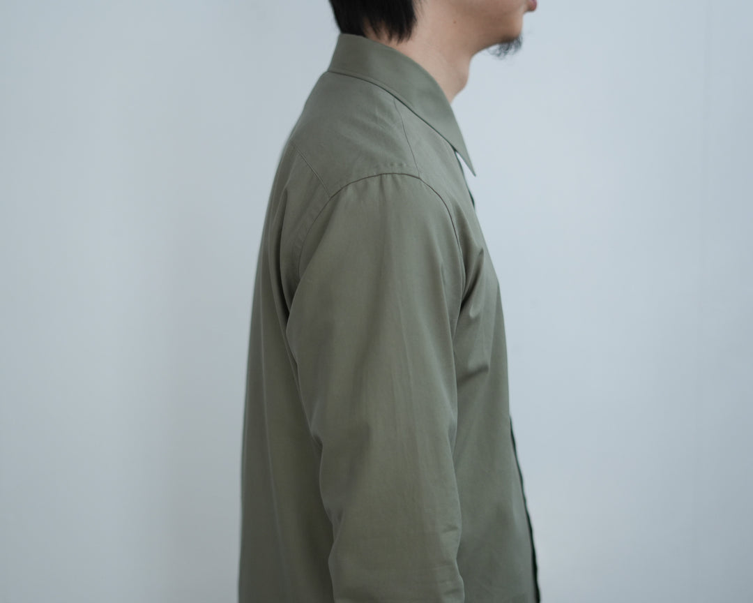 26SS】AURALEE WASHED FINX TWILL SLIM SHIRT. 
