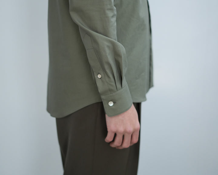 26SS】AURALEE WASHED FINX TWILL SLIM SHIRT. 