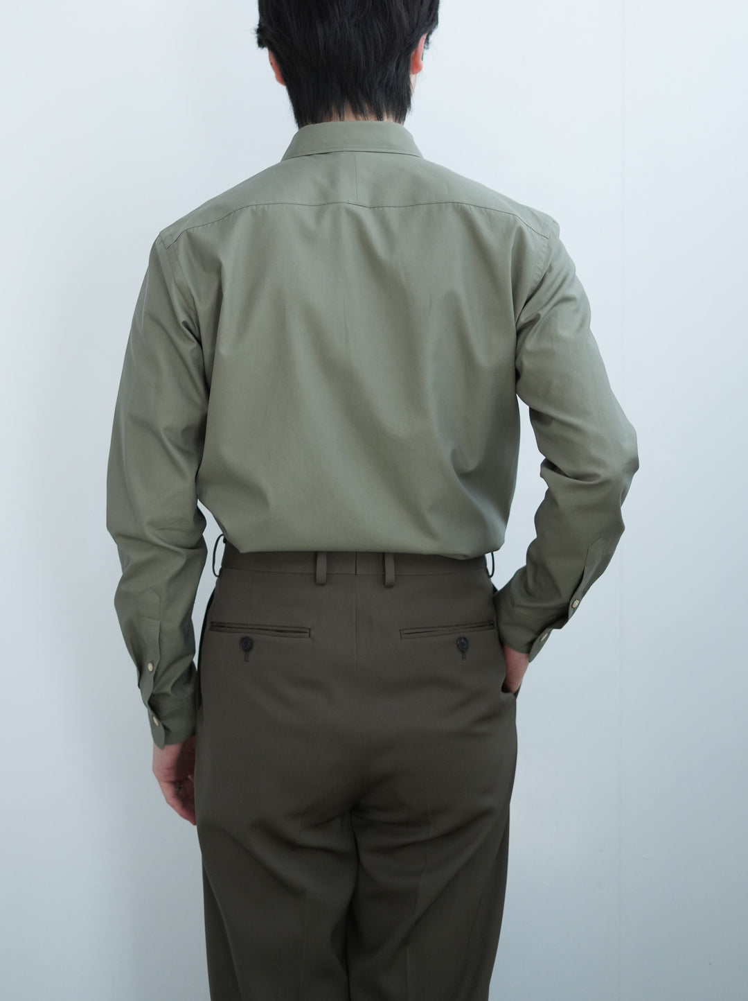 26SS】AURALEE WASHED FINX TWILL SLIM SHIRT. 