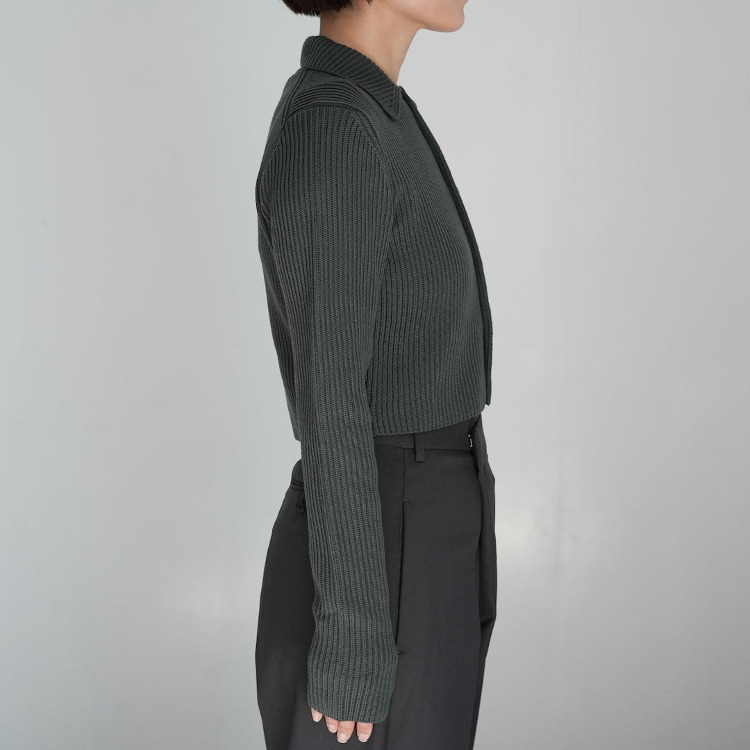 AURALEE 25aw ウールニットシャツカーディガン AURALEE 25aw ウールニットシャツカーディガン