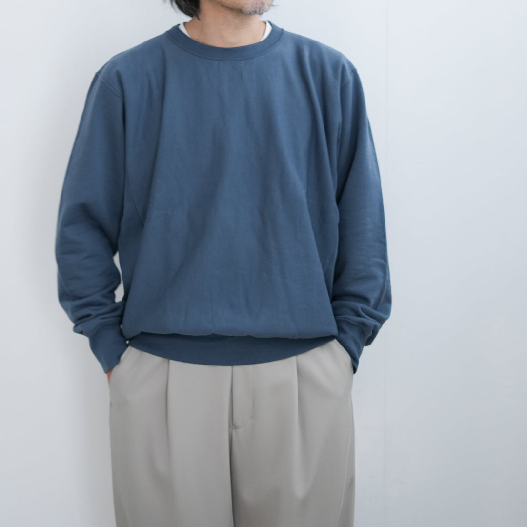 26SS】AURALEE ELASTIC HIGH GAUGE SWEAT P/O 