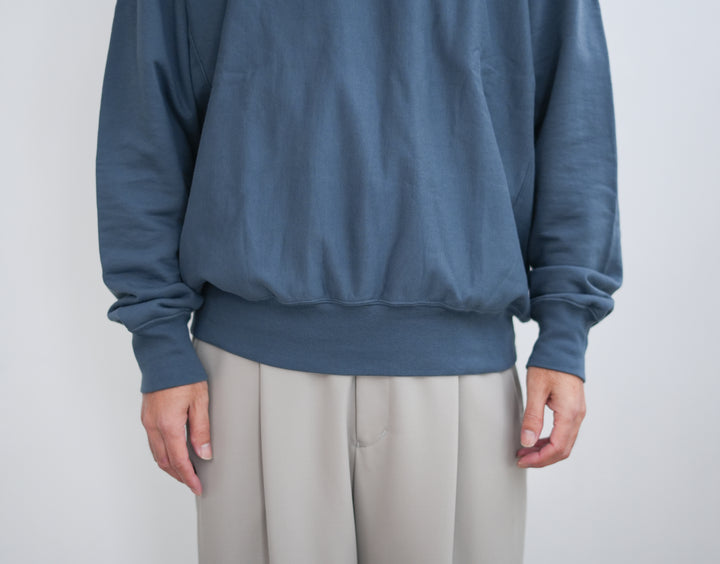 26SS】AURALEE ELASTIC HIGH GAUGE SWEAT P/O 