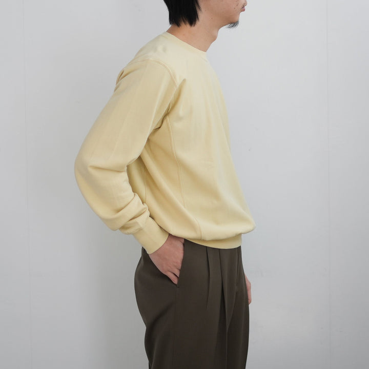 26SS】AURALEE ELASTIC HIGH GAUGE SWEAT P/O