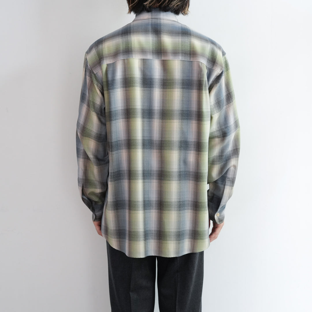 AURALEE 25A/W スーパーライトウールチェックシャツ AURALEE スーパーライトウールチェックシャツ | Belluria