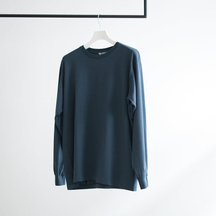 26SS】AURALEE LUSTER PLAITING L/S TEE 